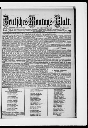 Berliner Tageblatt und Handels-Zeitung vom 15.10.1883