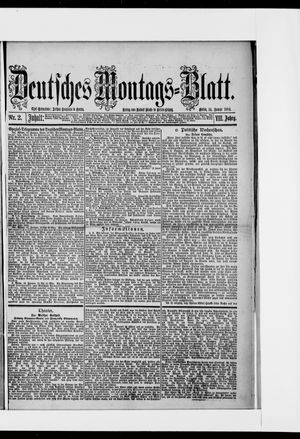Berliner Tageblatt und Handels-Zeitung vom 14.01.1884