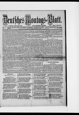 Berliner Tageblatt und Handels-Zeitung vom 18.02.1884