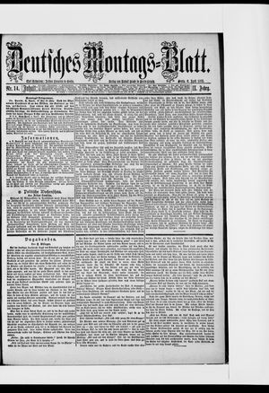 Berliner Tageblatt und Handels-Zeitung vom 06.04.1885
