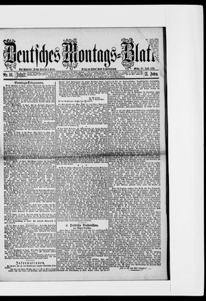 Berliner Tageblatt und Handels-Zeitung on Apr 20, 1885