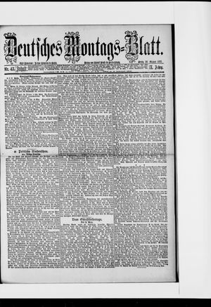 Berliner Tageblatt und Handels-Zeitung vom 26.10.1885