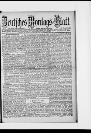 Berliner Tageblatt und Handels-Zeitung vom 16.11.1885