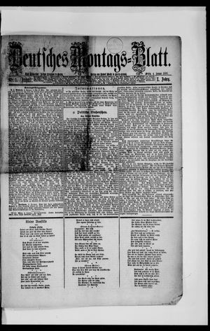 Berliner Tageblatt und Handels-Zeitung vom 04.01.1886