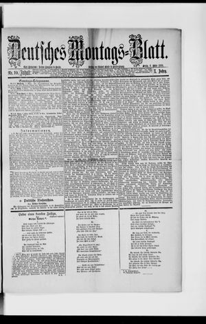 Berliner Tageblatt und Handels-Zeitung vom 08.03.1886
