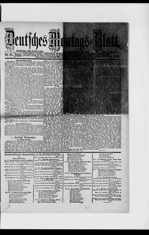 Berliner Tageblatt und Handels-Zeitung vom 28.06.1886