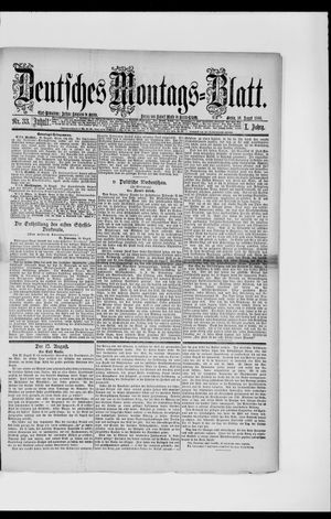Berliner Tageblatt und Handels-Zeitung vom 16.08.1886