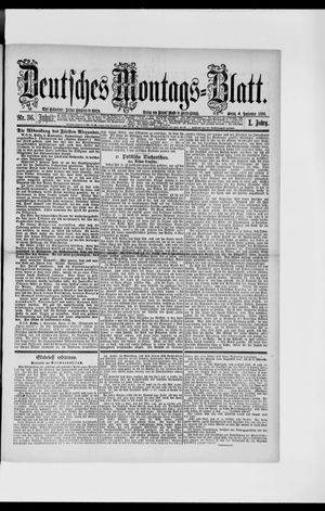 Berliner Tageblatt und Handels-Zeitung vom 06.09.1886