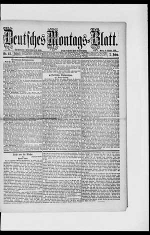 Berliner Tageblatt und Handels-Zeitung vom 18.10.1886