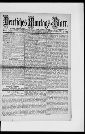 Berliner Tageblatt und Handels-Zeitung on Dec 6, 1886