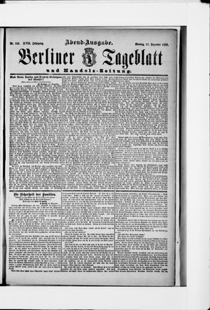Berliner Tageblatt und Handels-Zeitung on Dec 17, 1888