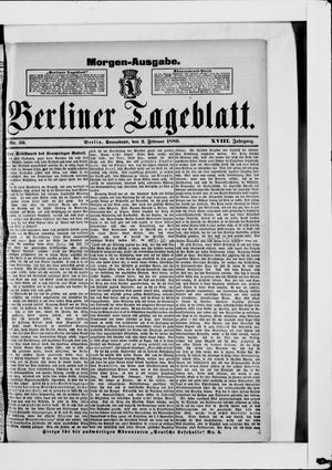 Berliner Tageblatt und Handels-Zeitung vom 02.02.1889