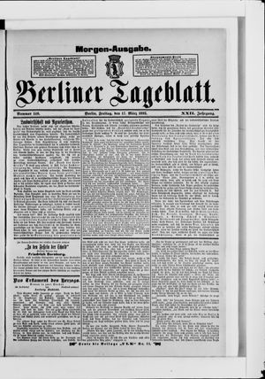 Berliner Tageblatt und Handels-Zeitung vom 17.03.1893