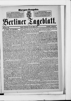 Berliner Tageblatt und Handels-Zeitung vom 28.03.1894