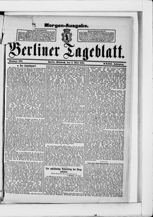 Berliner Tageblatt und Handels-Zeitung vom 02.05.1894