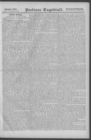 Berliner Tageblatt und Handels-Zeitung vom 14.12.1894