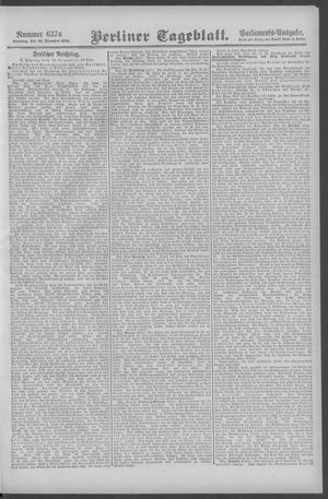 Berliner Tageblatt und Handels-Zeitung vom 16.12.1894