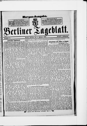 Berliner Tageblatt und Handels-Zeitung on Jan 4, 1895