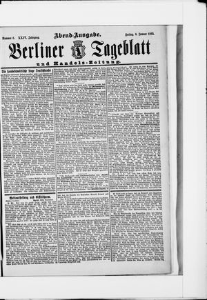 Berliner Tageblatt und Handels-Zeitung vom 04.01.1895