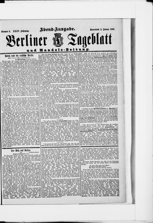 Berliner Tageblatt und Handels-Zeitung on Jan 5, 1895