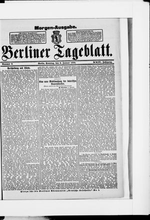 Berliner Tageblatt und Handels-Zeitung on Jan 6, 1895