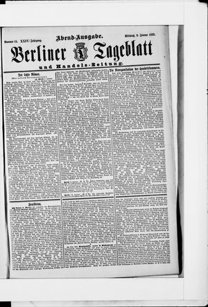 Berliner Tageblatt und Handels-Zeitung on Jan 9, 1895