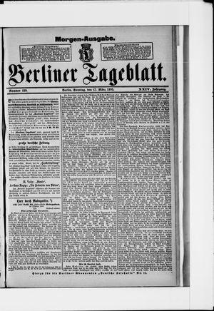 Berliner Tageblatt und Handels-Zeitung vom 17.03.1895