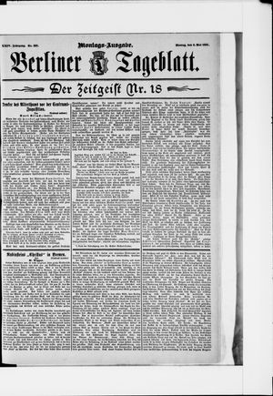 Berliner Tageblatt und Handels-Zeitung on May 6, 1895