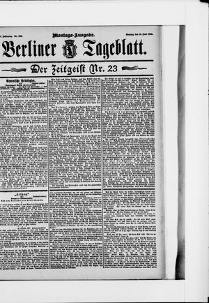 Berliner Tageblatt und Handels-Zeitung vom 10.06.1895