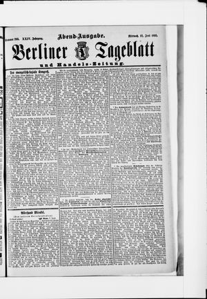 Berliner Tageblatt und Handels-Zeitung vom 12.06.1895