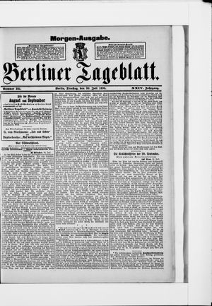 Berliner Tageblatt und Handels-Zeitung vom 30.07.1895
