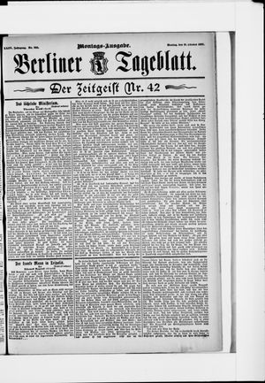 Berliner Tageblatt und Handels-Zeitung vom 21.10.1895