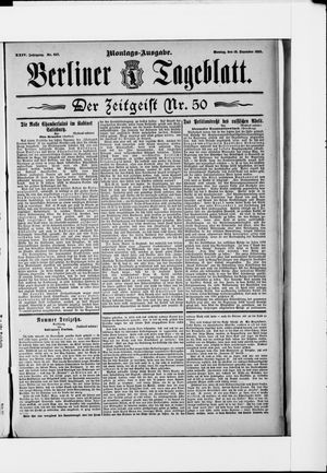 Berliner Tageblatt und Handels-Zeitung vom 16.12.1895