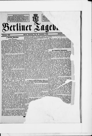 Berliner Tageblatt und Handels-Zeitung vom 29.12.1895