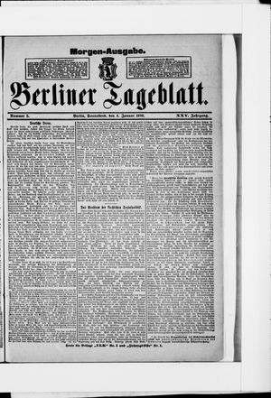 Berliner Tageblatt und Handels-Zeitung vom 04.01.1896