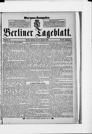 Berliner Tageblatt und Handels-Zeitung vom 10.01.1896