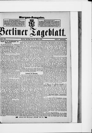 Berliner Tageblatt und Handels-Zeitung vom 13.03.1896