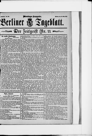 Berliner Tageblatt und Handels-Zeitung vom 15.03.1896