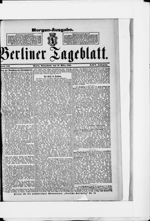 Berliner Tageblatt und Handels-Zeitung vom 21.03.1896