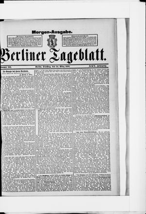 Berliner Tageblatt und Handels-Zeitung vom 24.03.1896