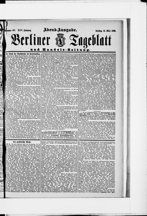 Berliner Tageblatt und Handels-Zeitung on Mar 31, 1896