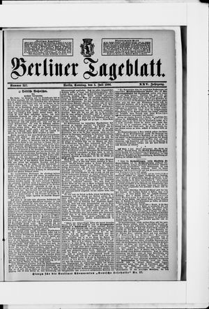 Berliner Tageblatt und Handels-Zeitung vom 05.07.1896