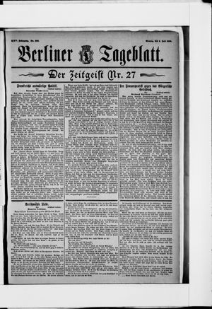 Berliner Tageblatt und Handels-Zeitung vom 06.07.1896