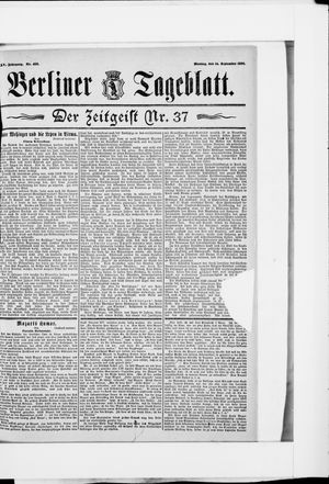 Berliner Tageblatt und Handels-Zeitung vom 14.09.1896