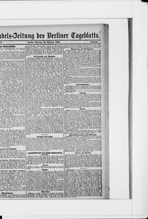 Berliner Tageblatt und Handels-Zeitung vom 26.10.1896