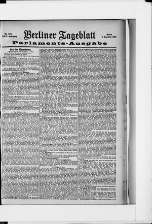 Berliner Tageblatt und Handels-Zeitung vom 04.12.1896