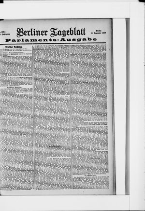 Berliner Tageblatt und Handels-Zeitung vom 16.12.1896