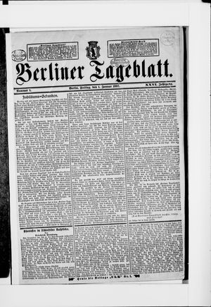 Berliner Tageblatt und Handels-Zeitung vom 01.01.1897