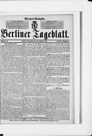 Berliner Tageblatt und Handels-Zeitung vom 23.01.1897