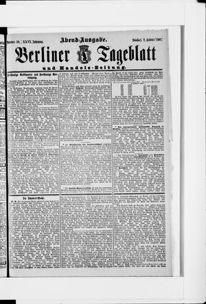 Berliner Tageblatt und Handels-Zeitung vom 02.02.1897